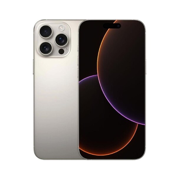 (Refurbished) Apple iPhone 16 Pro Max 256GB Natural Titanium (As New Condition)