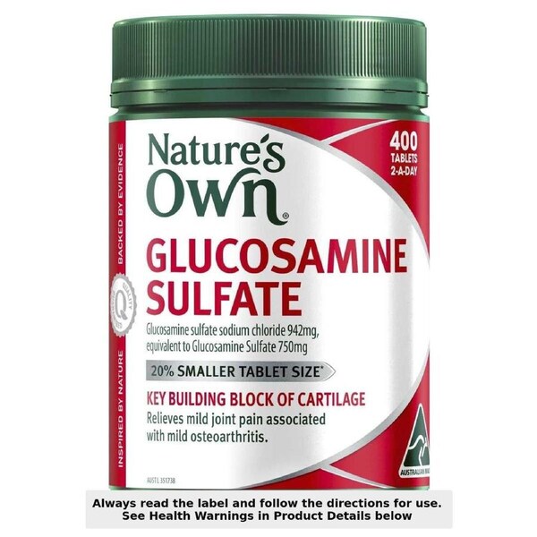 Nature's Own Glucosamine Sulfate 400 Tablets