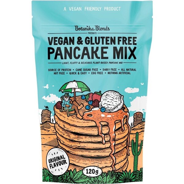 Botanika Blends Vegan & Gluten Free Pancake Mix Original 120g