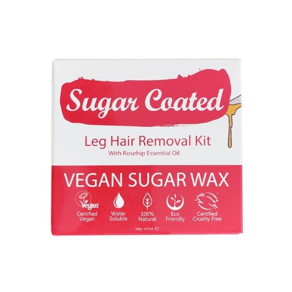 Sugar Coated Leg Hair Removal Kit 200g