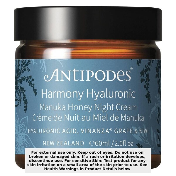 Antipodes Harmony Hyaluronic Manuka Honey Night Cream 60ml