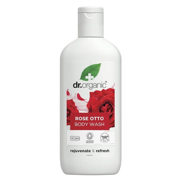 Dr Organic Rose Otto Body Wash 250ml