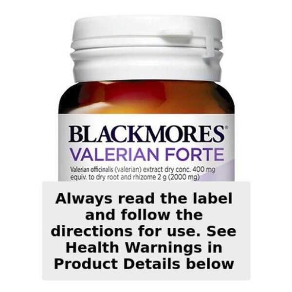 Blackmores Valerian Forte 2000mg 30 Tablets