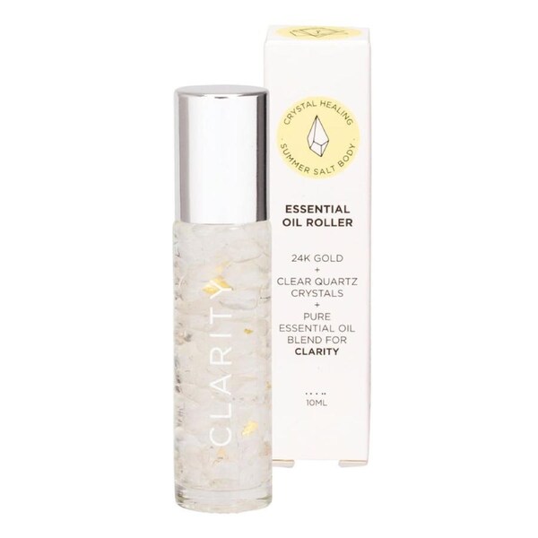 SUMMER SALT BODY Essential Oil Roller for Clarity 10ml
