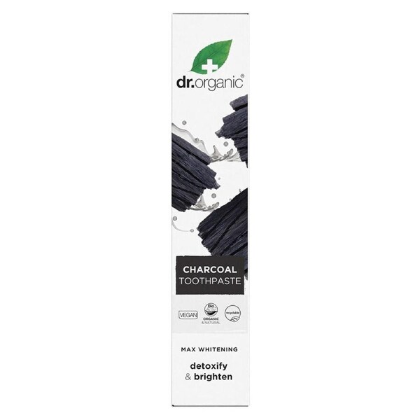 Dr Organic Charcoal Whitening Toothpaste 100ml