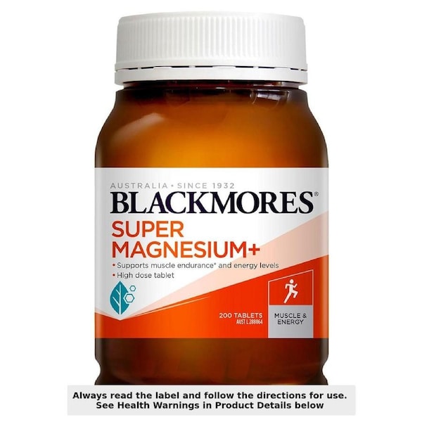 Blackmores Super Magnesium Plus 200 Tablets