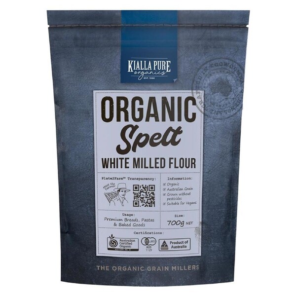 Kialla Organic Spelt Flour 700g