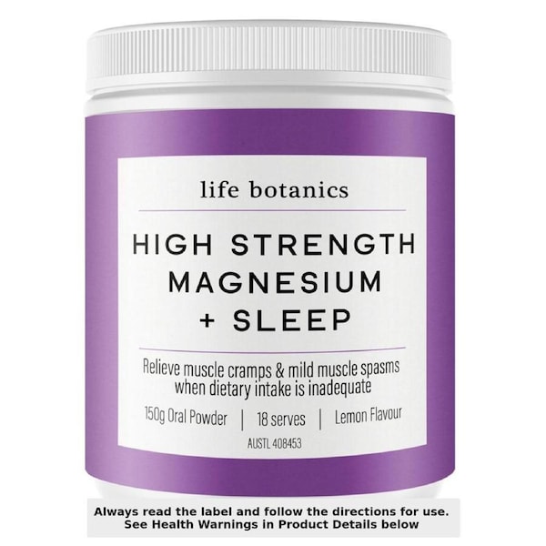 Life Botanics High Strength Magnesium + Sleep 150g