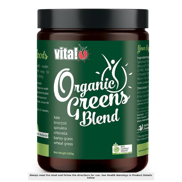 Vital Organic Greens Powder 200g