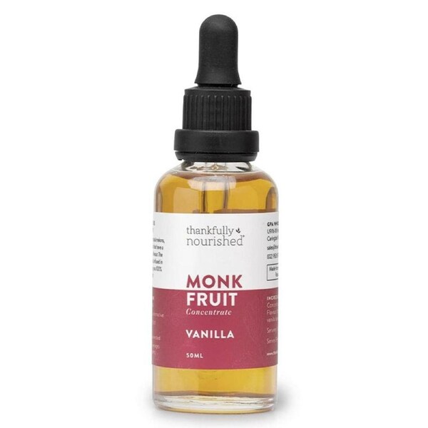 Thankfully Nourished Monk Fruit Concentrate Vanilla 50ml