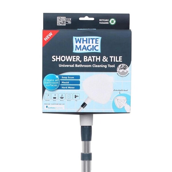 White Magic Shower Bath & Tile Cleaning Tool 1 Pack