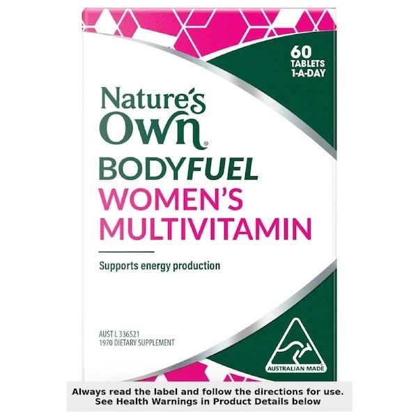 Nature's Own Bodyfuel Womens Multivitamin 60 Tablets