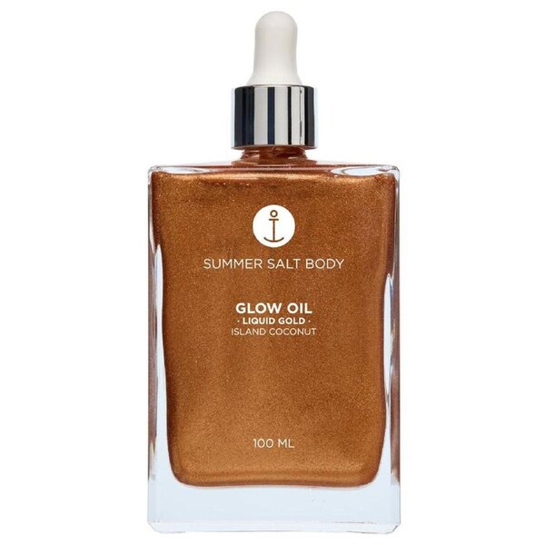 SUMMER SALT BODY Glow Oil Liquid Gold Island Coconut 100ml