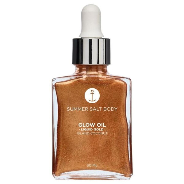 SUMMER SALT BODY Glow Oil Liquid Gold Island Coconut 30ml