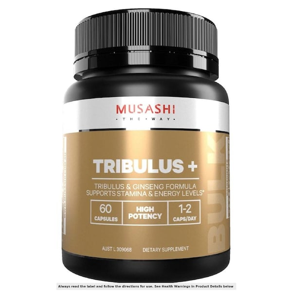 Musashi Tribulus+ 60 Capsules