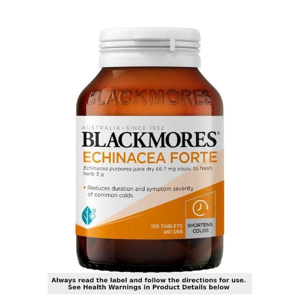 Blackmores Echinacea Forte 3000mg 150 Tablets