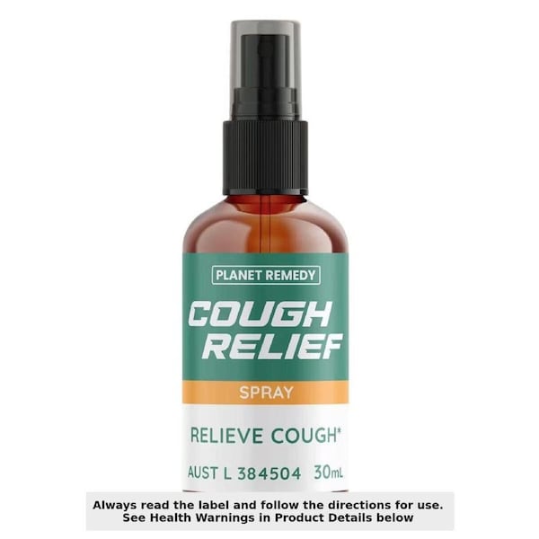 Planet Remedy Cough Relief Spray 30ml