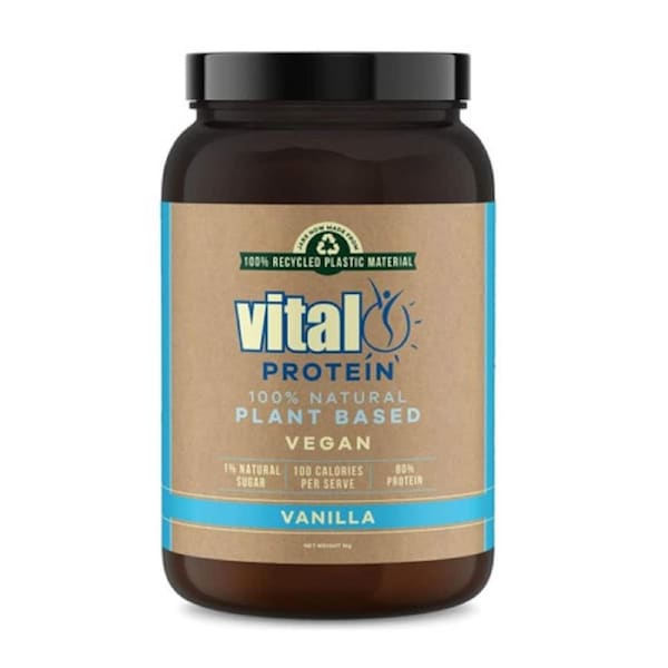 Vital Vegan Pea Protein Powder Vanilla 1kg
