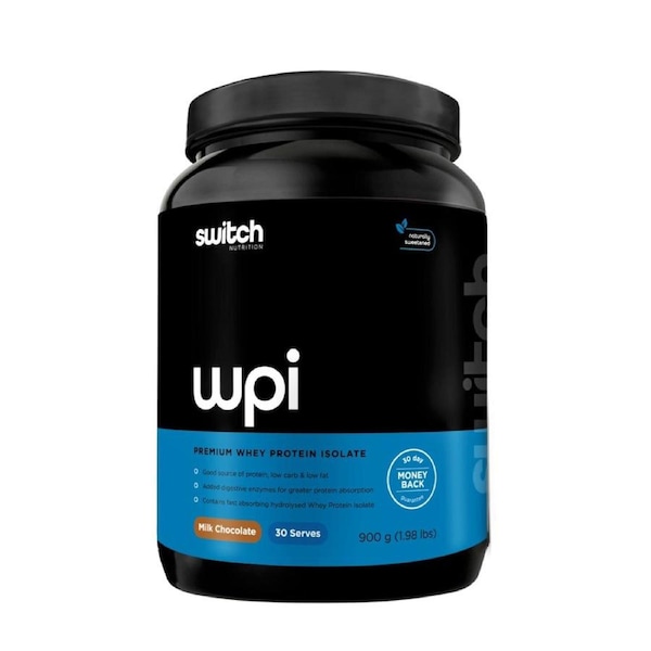 Switch Nutrition Whey Protein Isolate 95 Milk Chocolate 900g