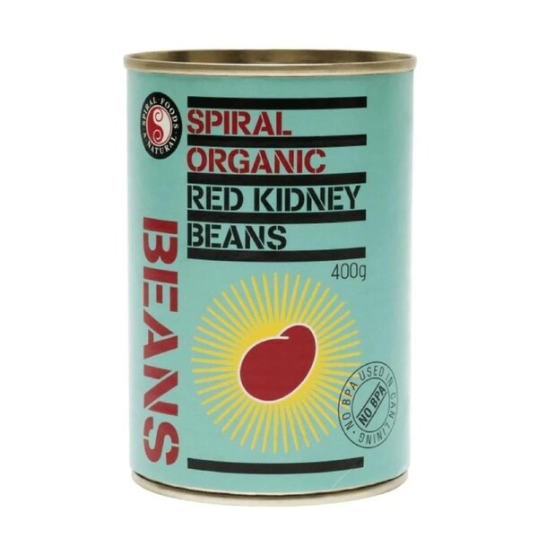 Spiral Organic Kidney Beans 6 x 400g