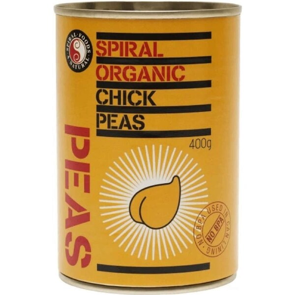 Spiral Foods Organic Chickpeas 6 x 400g