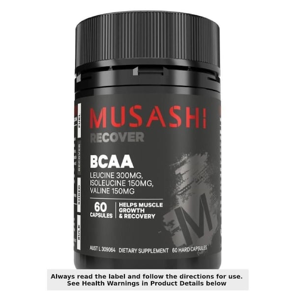 Musashi BCAA 60 Capsules