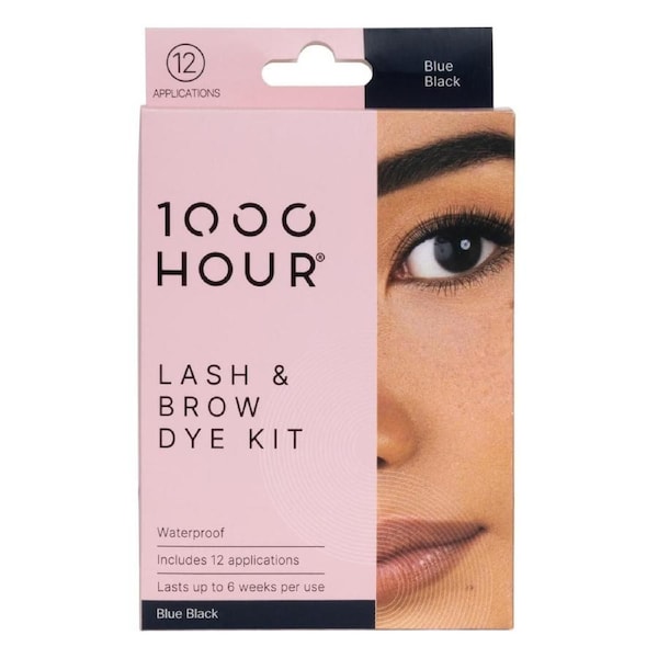 1000 Hour Eyelash & Brow Dye Kit Blue/Black