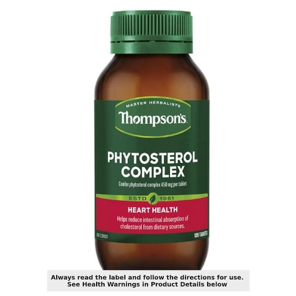 Thompsons Phytosterol Complex 120 Tablets
