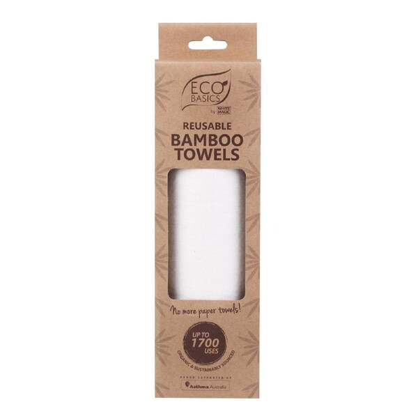 White Magic Bamboo Towel 1Pk