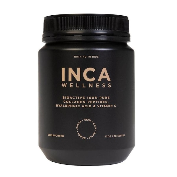 Inca Organics Bioactive Collagen Peptides + Hyaluronic Acid + Vitamin C 230g