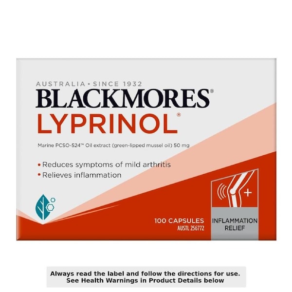 Blackmores Lyprinol 100 Capsules