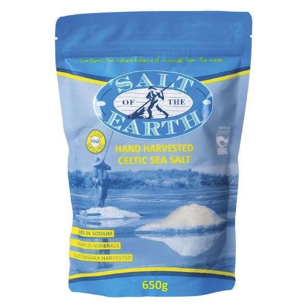 Salt Of The Earth Fine Celtic Sea Salt 650g