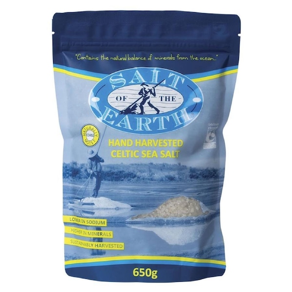 Salt Of The Earth Coarse Celtic Sea Salt 650g