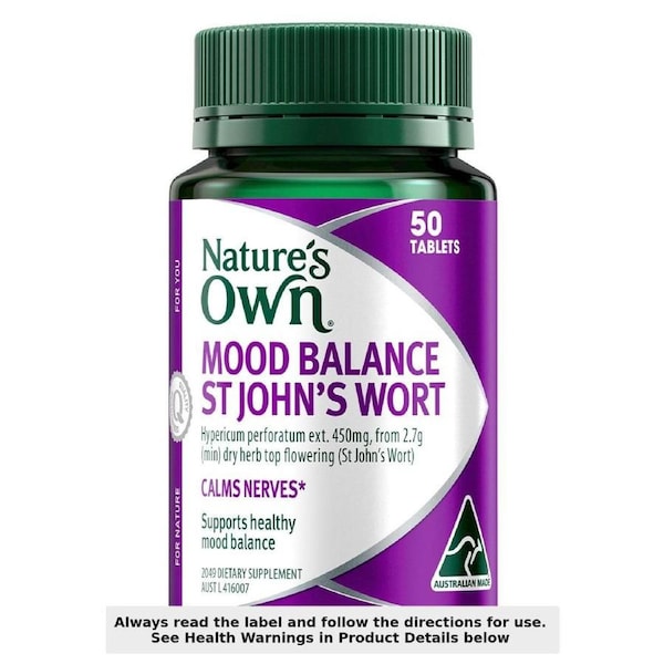 Nature's Own Mood Balance St John's Wort 50 Tablets