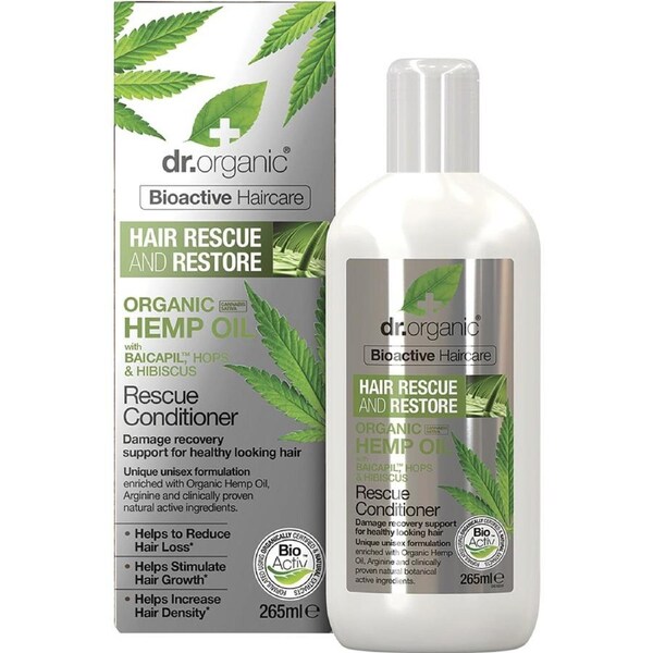 Dr Organic Hemp Oil Rescue & Restore Conditioner 265ml