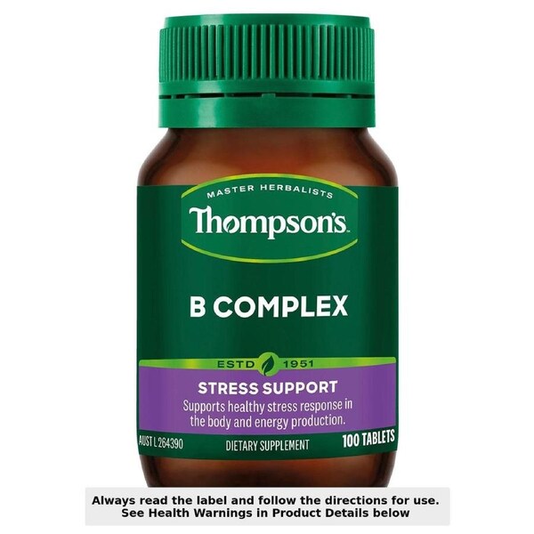 Thompsons B Complex 100 Tablets