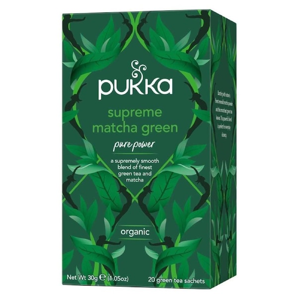 Pukka Herbs Supreme Matcha Green Tea Bags 20 Pack