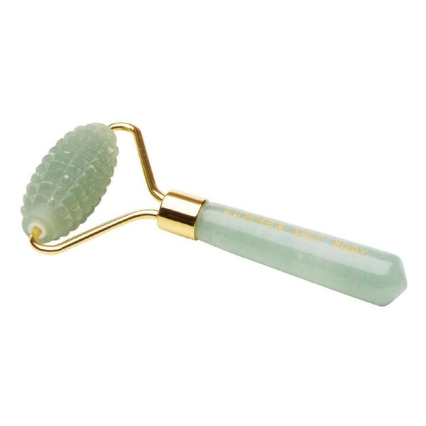 SUMMER SALT BODY Spiky Crystal Facial Roller Green Jade