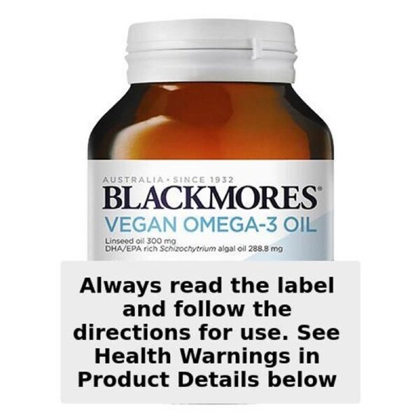 Blackmores Plant Based Omega Mini 120 Capsules