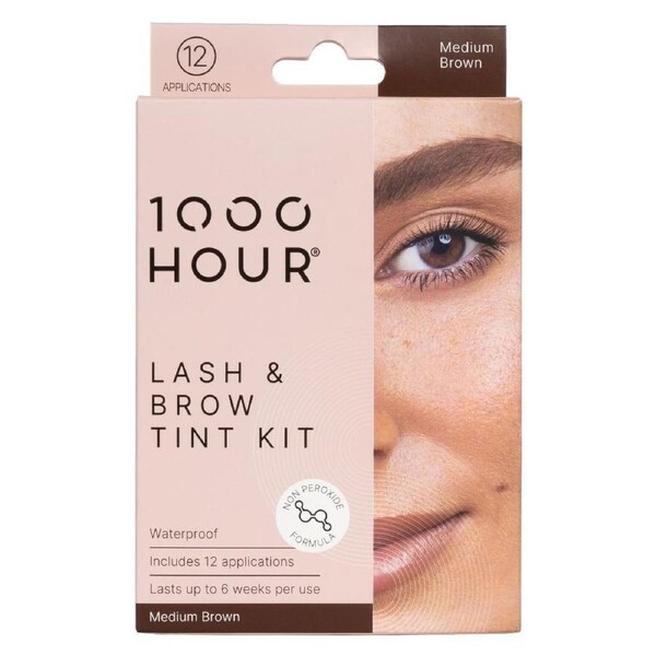 1000 Hour Lash & Brow Tint Kit Medium Brown