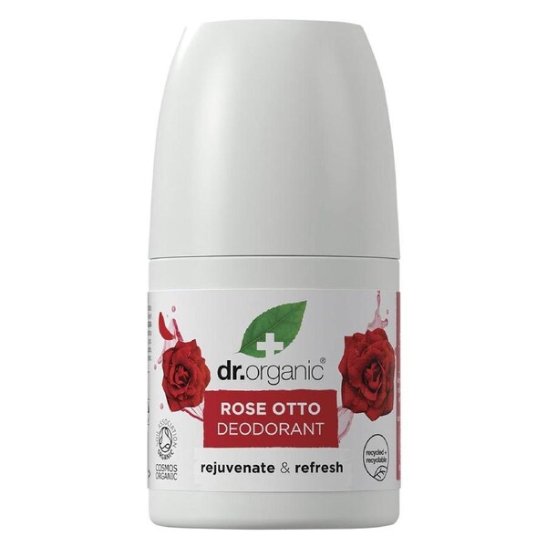 Dr Organic Rose Otto Deodorant Roll-on 50ml