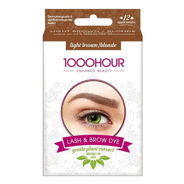 1000 Hour Lash & Brow Tint Kit Light Brown/Blonde