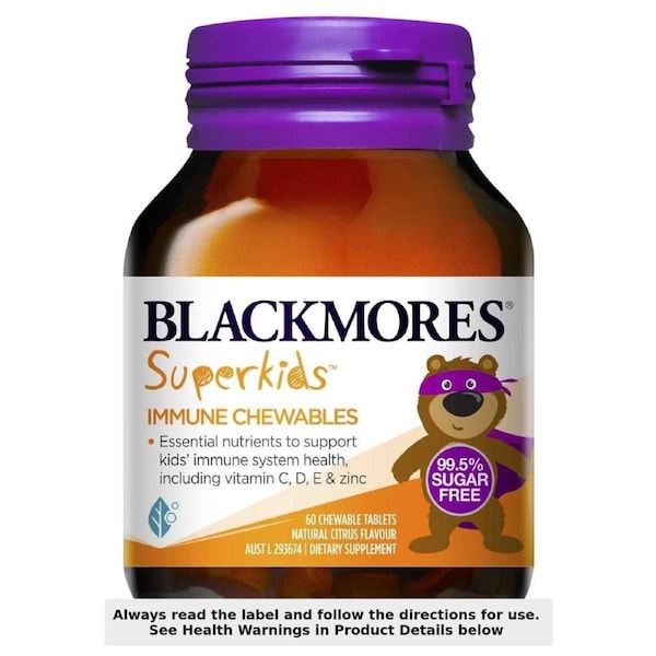 Blackmores Superkids Immune Chewables 60 Tablets