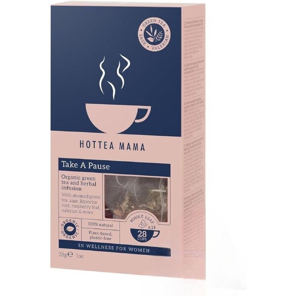 Hottea Mama Organic Take a Pause Herbal Blend 14 Pack