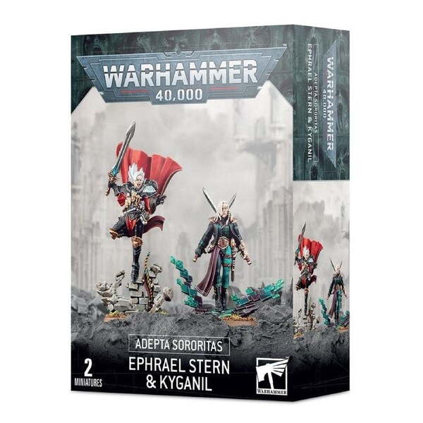 Warhammer 40K - Adepta Sororitas - Ephrael Stern and Kyganil