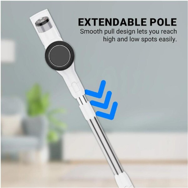 KRAPOF Stick Vacuum cleaner with Auto Clean Self Empty Slim Power vac cordless
