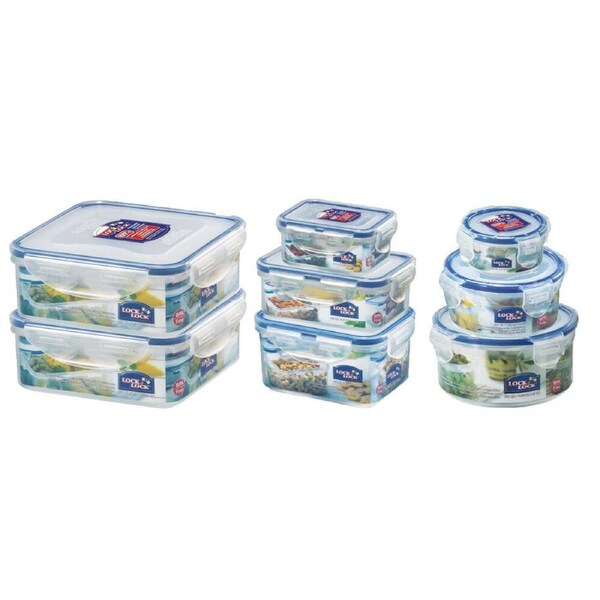 Lock & Lock 8pc Classic Container Set - 8 Piece