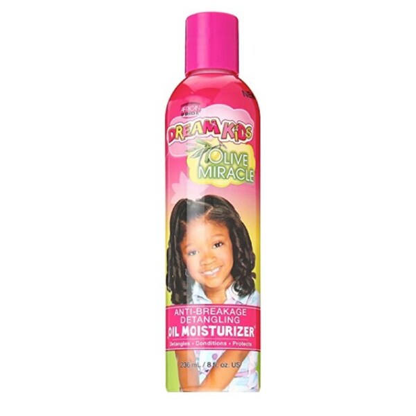 African Pride Dream Kids Olive Miracle Detangling Oil Moisturizer 236mL (8oz)
