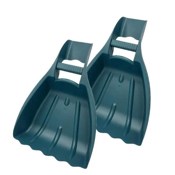 Outdoor Garden Rake Leaf Clipper Portable Yard Tool for Leaf Clearing Cleanup