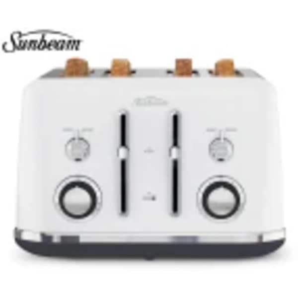Sunbeam Alinea 4-Slice Toaster - Ocean Mist White